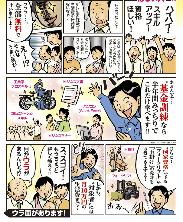 漫画で説明基金訓練